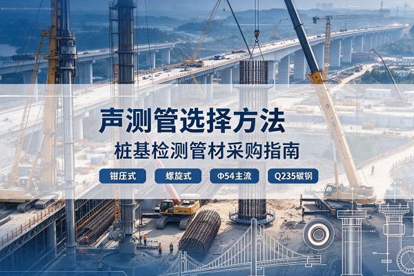安庆声测管选型标准