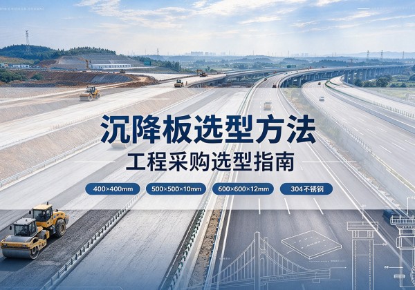安庆沉降板选择方法