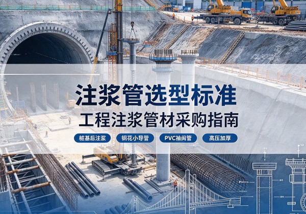 安庆注浆管选型标准